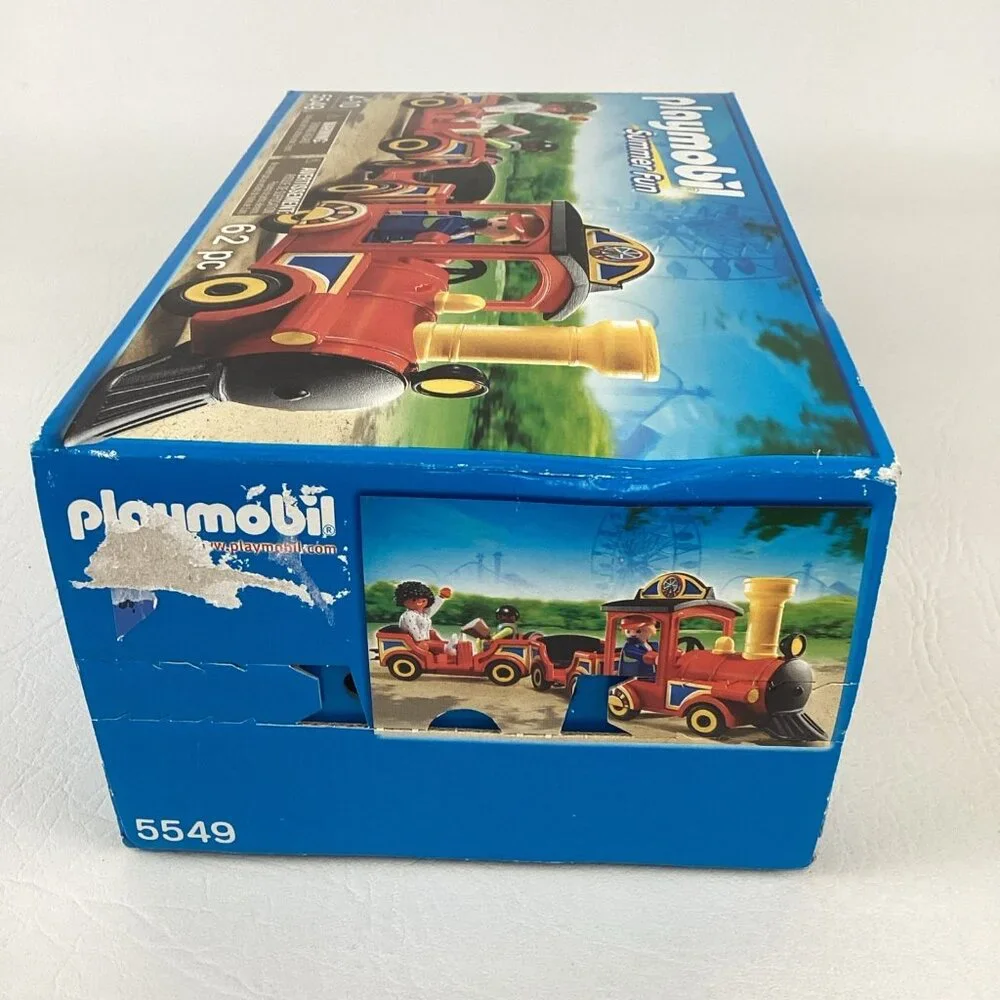 Playmobil Summer Fun Children's Train Building Set 5549 Figures Geobra 2013 Toy